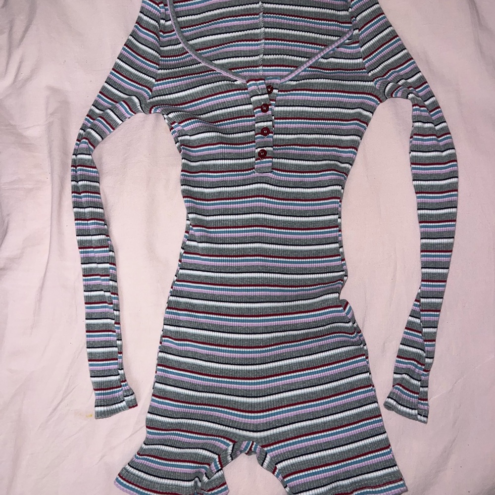 SHEIN Multicolor Striped Garment
